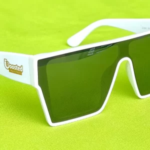 White/Purple Sliders Sunglasses